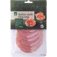 Woolworths Pancetta Sliced Italian Style