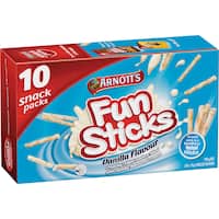 Arnotts Fun Sticks Multi Pack Vanilla 180g