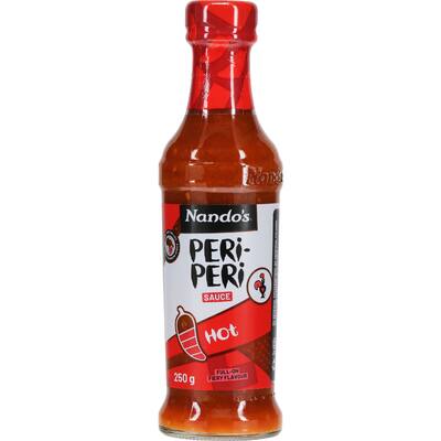 nandos peri peri sauce hot