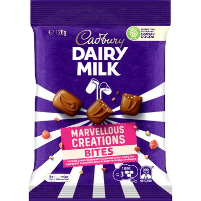 cadbury chocolate sharepack dairy milk marvellous bites
