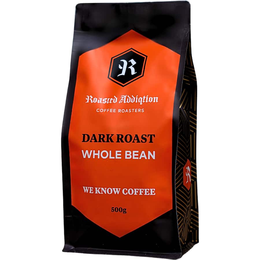 Roasted Addiqtion Coffee Beans Dark Roast