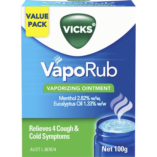Vicks Vaporub Vaporising Ointment