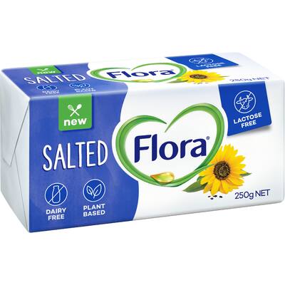 flora lactose free block salted