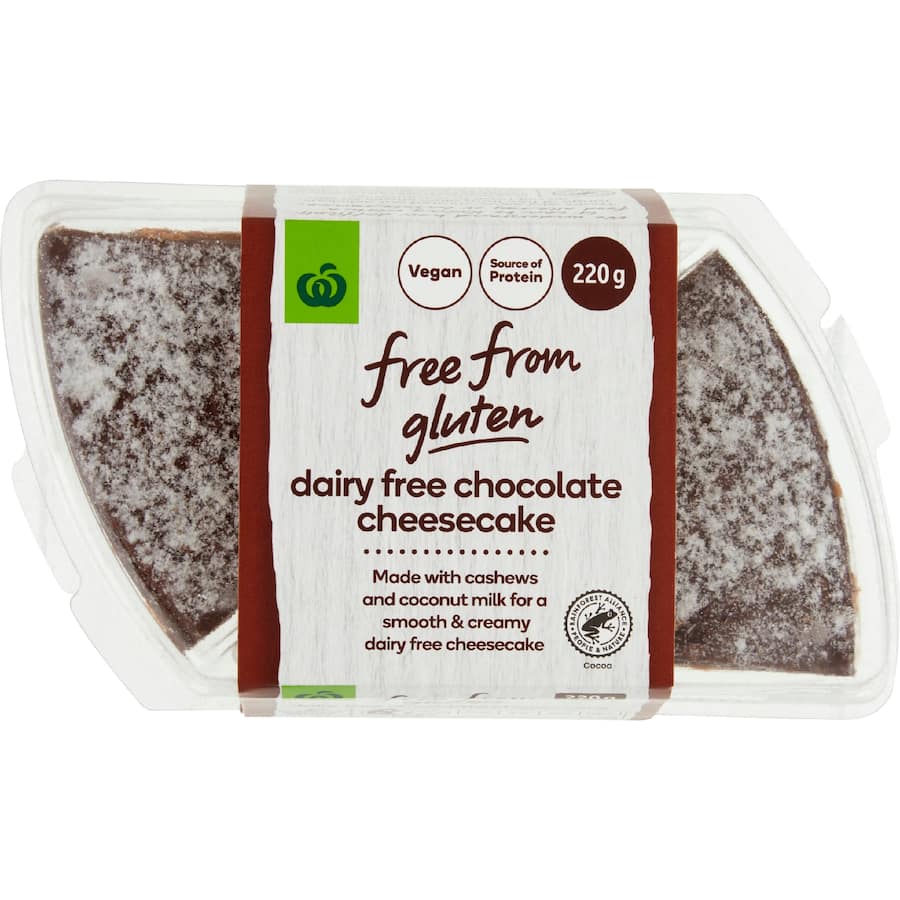 Woolworths Free From Gluten Cake Slices Chocolate