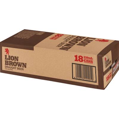 lion brown beer ale
