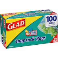 Glad Snaplock 100 pack
