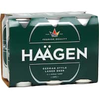 haagen beer lager Cans