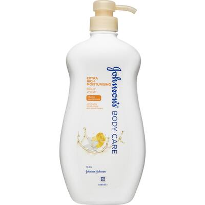 johnsons body wash extra rich