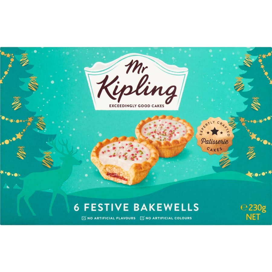 Mr Kipling Bakewells Festive