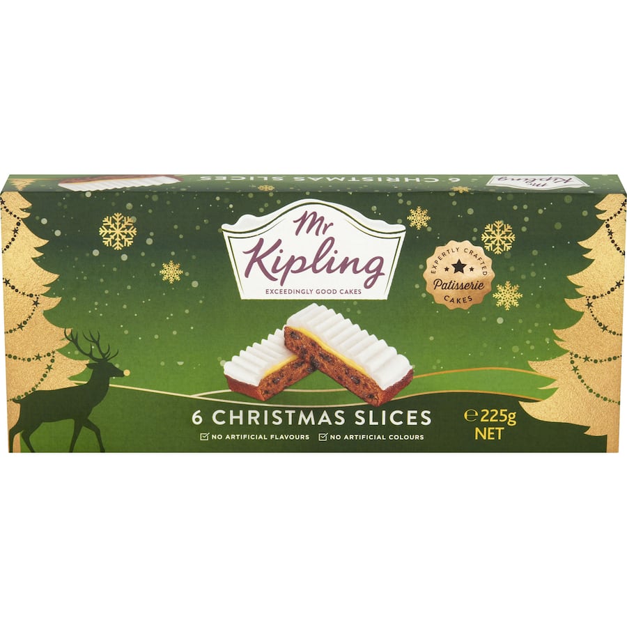 Mr Kipling Christmas Slice Cake