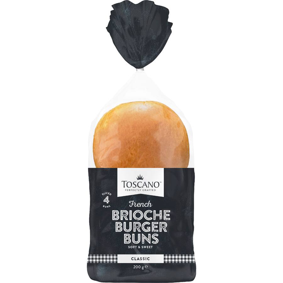 Toscano Burger Buns Brioche