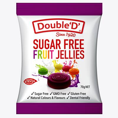 double d sweets sugar free jelly rounds