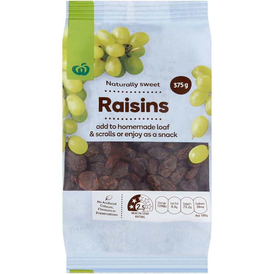 Woolworths Raisins