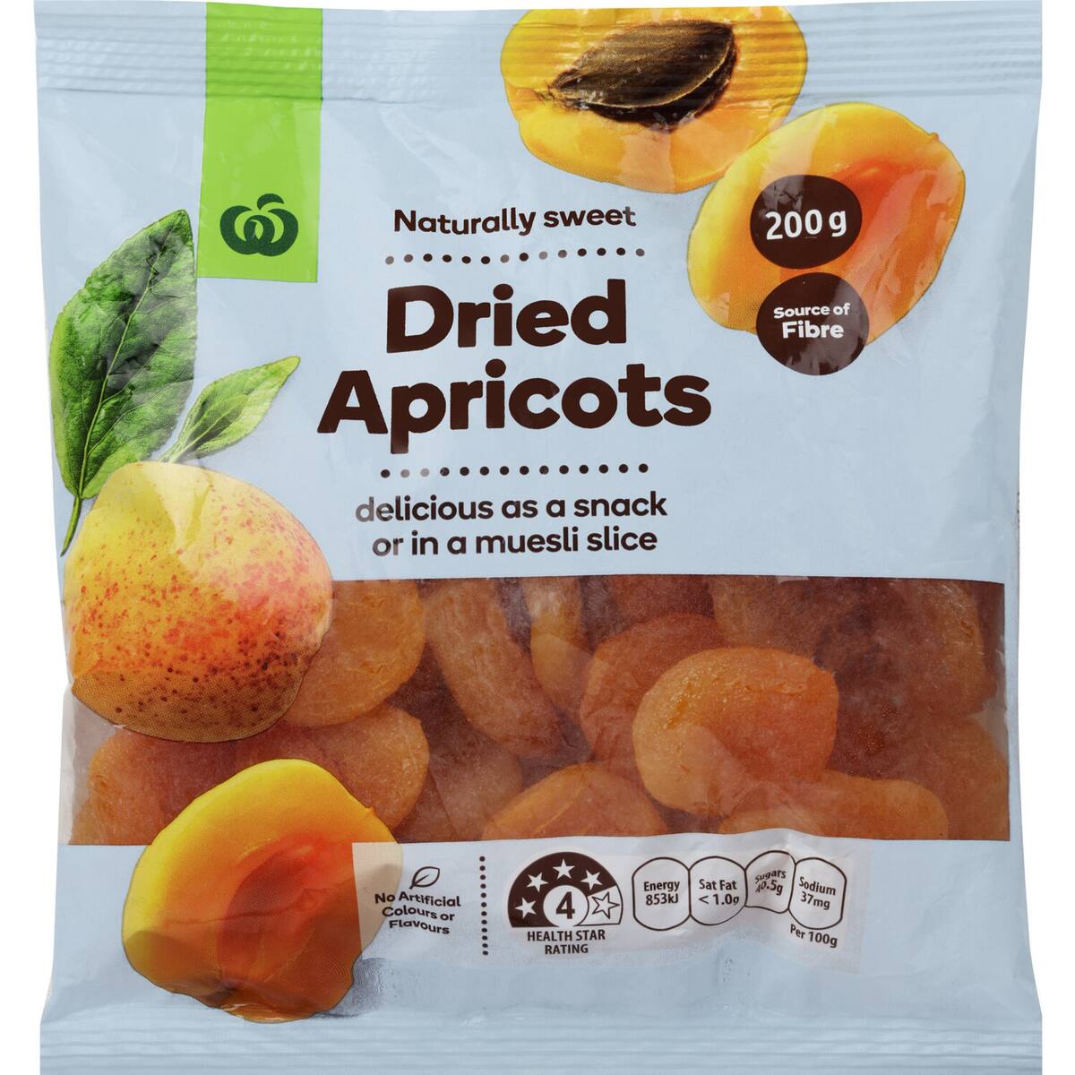Woolworths Apricots 200g bunch