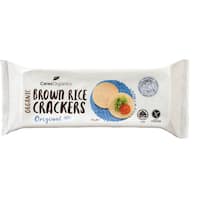 Ceres Organics Brown Rice Crackers Original