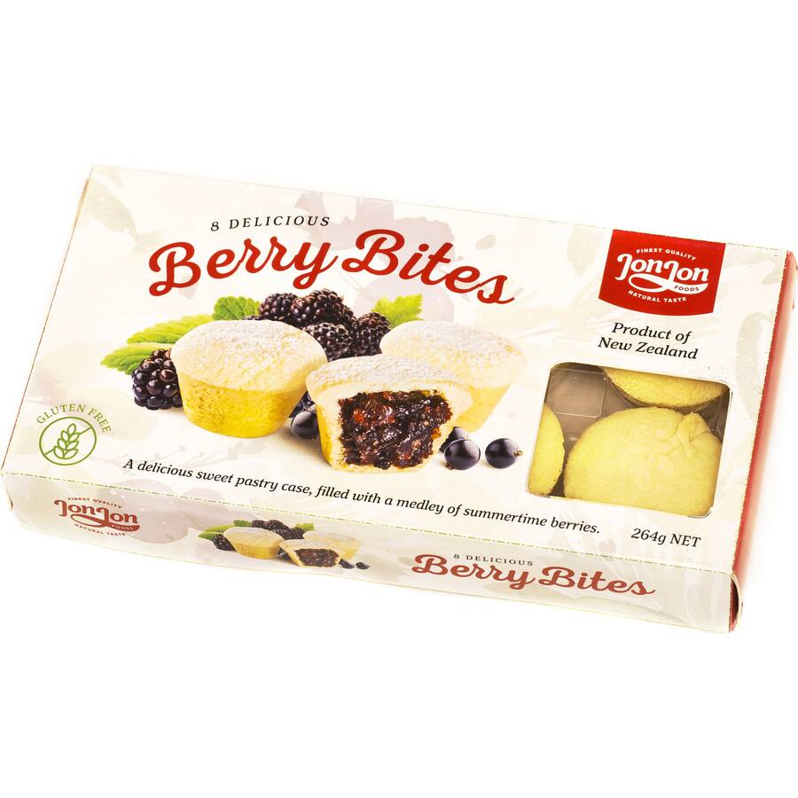 Jon Jon Berry Bites Gluten Free