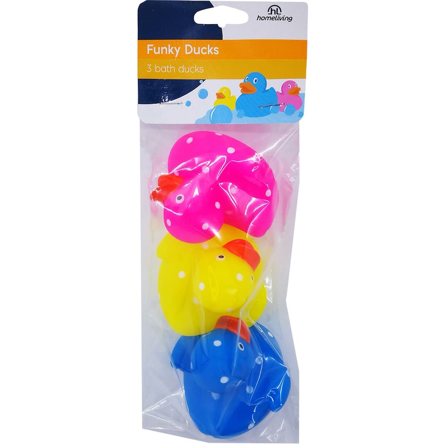 Homeliving Bath Toys Funky Ducks