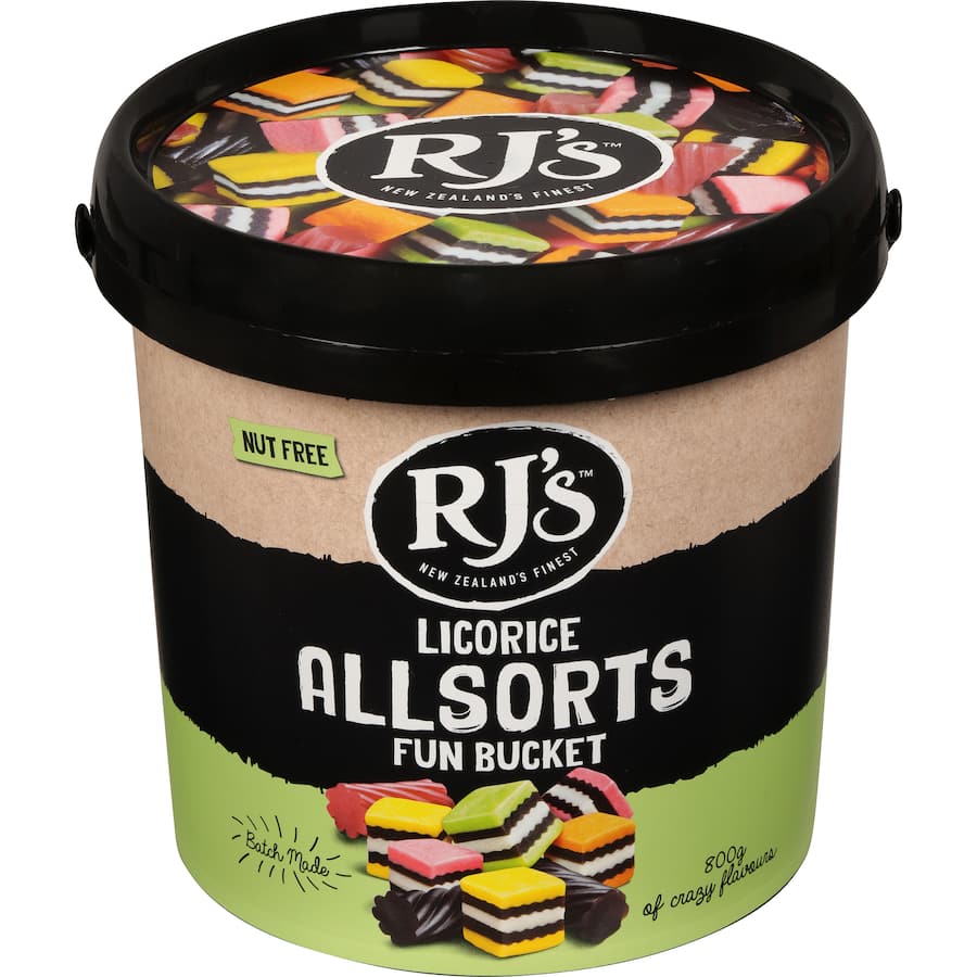 Rj's Allsorts Licorice Fun Bucket
