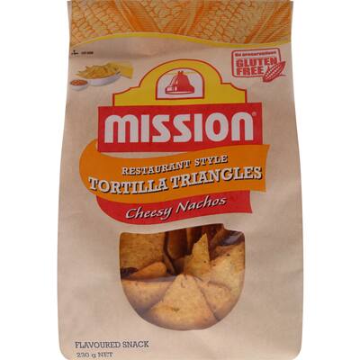 mission corn chips cheesy nachos gluten free