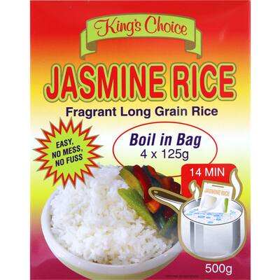 kings choice jasmine rice boil in bag