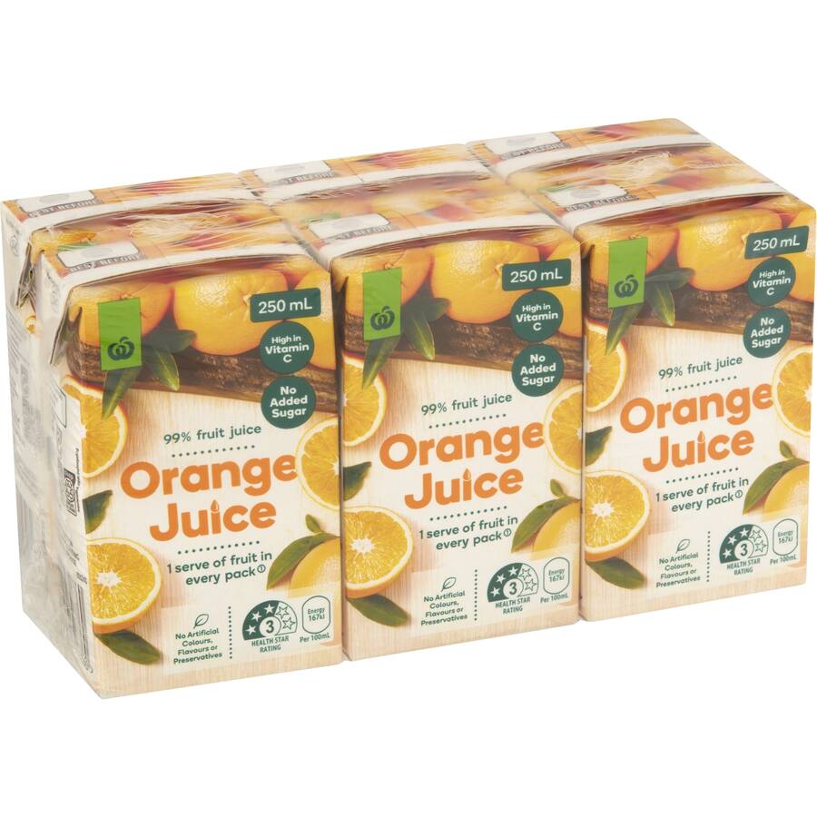 Woolworths Fruit Juice Orange