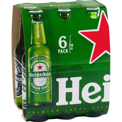 heineken original beer lager 330ml