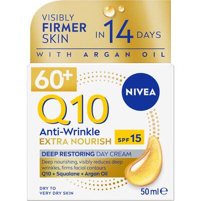 nivea q10 day cream mature