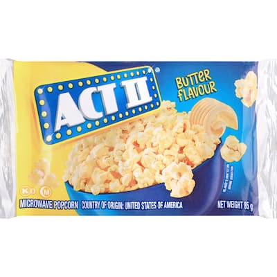 act i i microwave popcorn butter