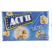 Act I I Microwave Popcorn Salted
