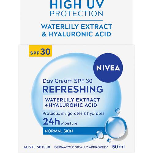 Nivea Hydrating Day Cream Moisturiser Spf 30