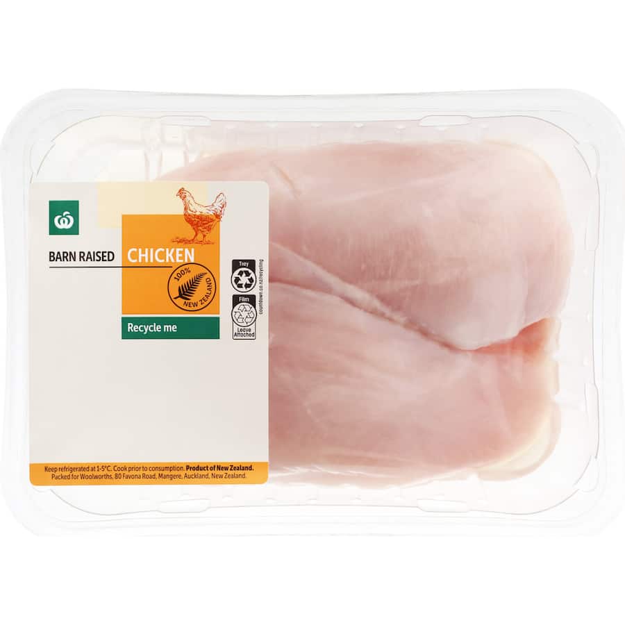 Woolworths Nz Chicken Breast Skinless Boneless