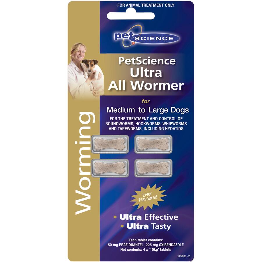 Pet Science Easi Spot Pet Care Wormer Medium-Large Dogs