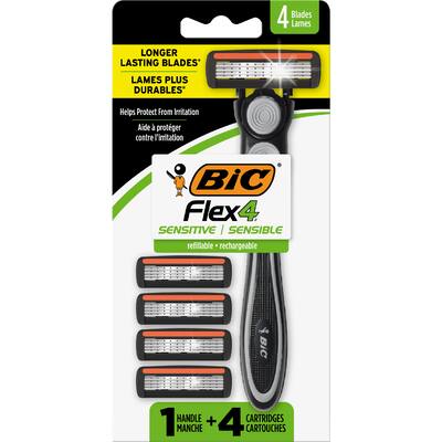 bic hybrid flex 4 disposable shavers mens