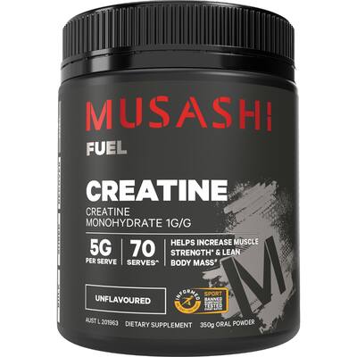 musashi creatine unflavoured
