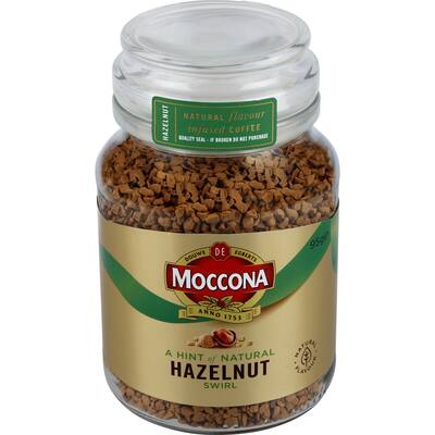 moccona instant coffee hazelnut