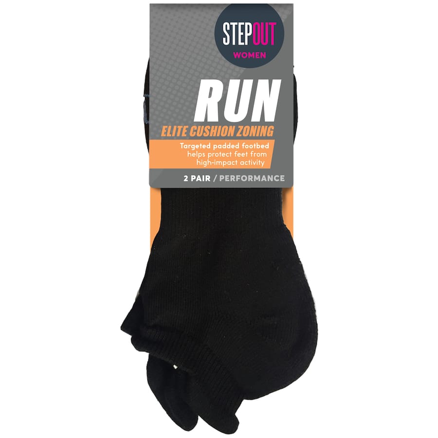 Stepout Womens Socks Run Mids