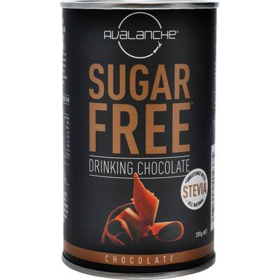 avalanche drinking chocolate sugar free