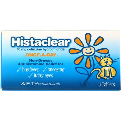 histaclear allergy relief hayfever sneezing itching eye