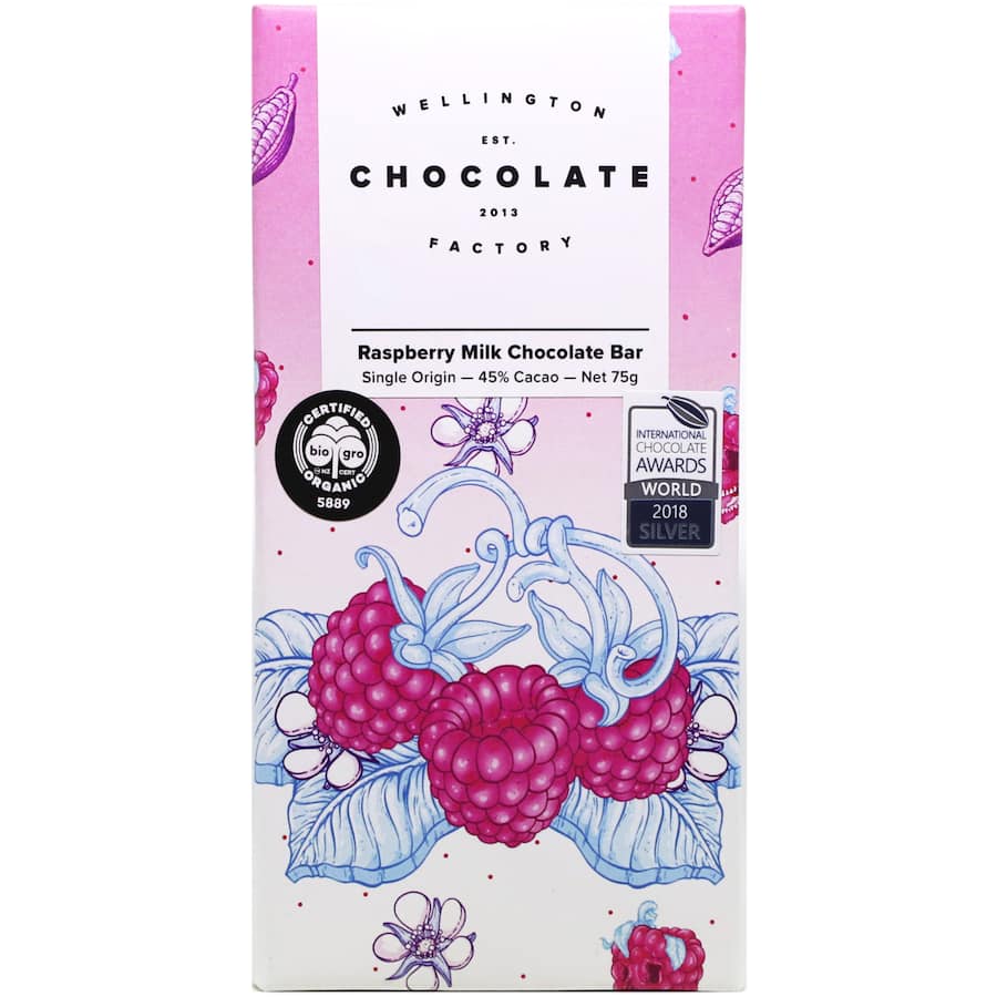 Wellington Factory Chocolate Raspberry Organic