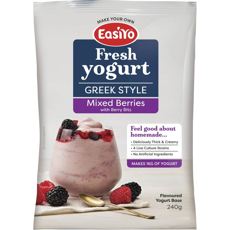 Easiyo Yoghurt Base Mixed Berry N Bits