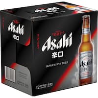 Asahi Super Dry Beer (12x330ml)