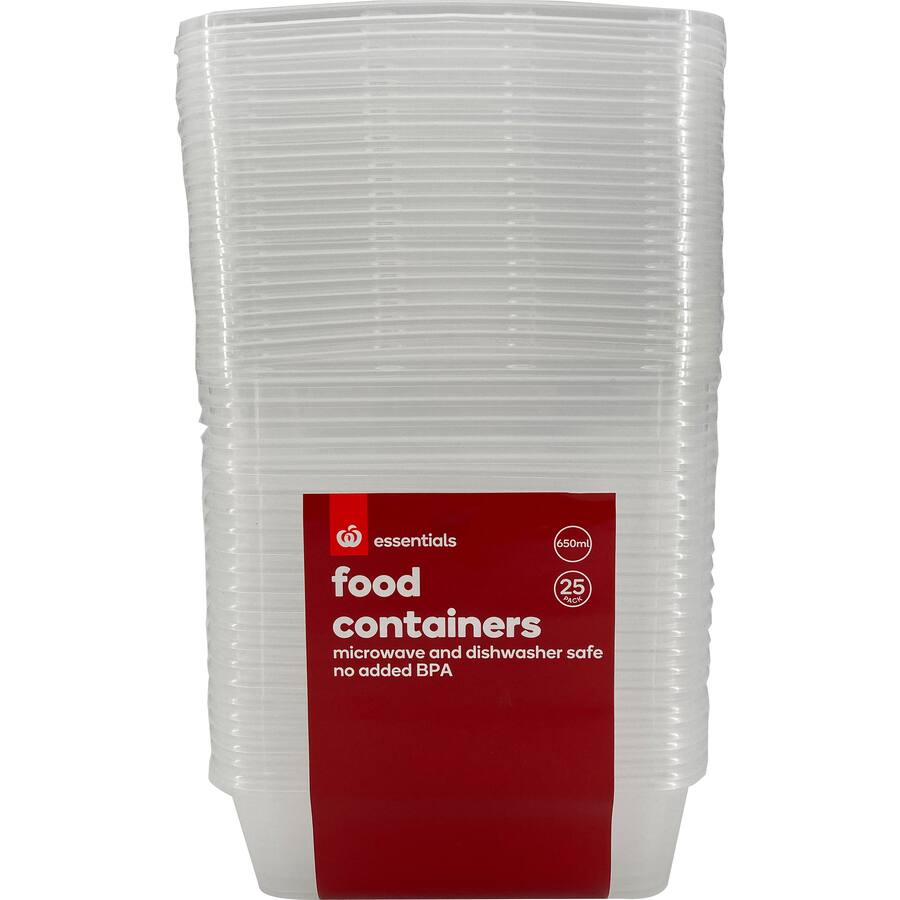 Essentials Container Rectangle 650Ml