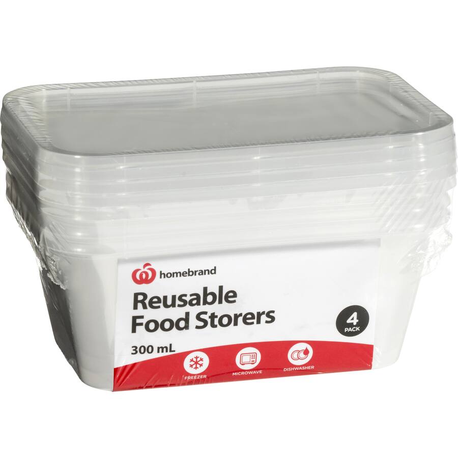 Essentials Container Rectangle Reusable 300Ml