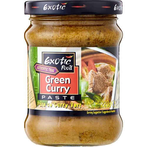 Exotic Food Curry Paste Green