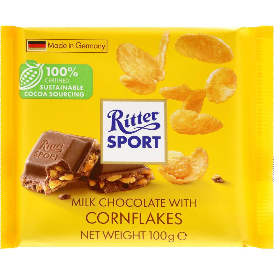 Ritter Sport Chocolate Cornflake Milk Choc