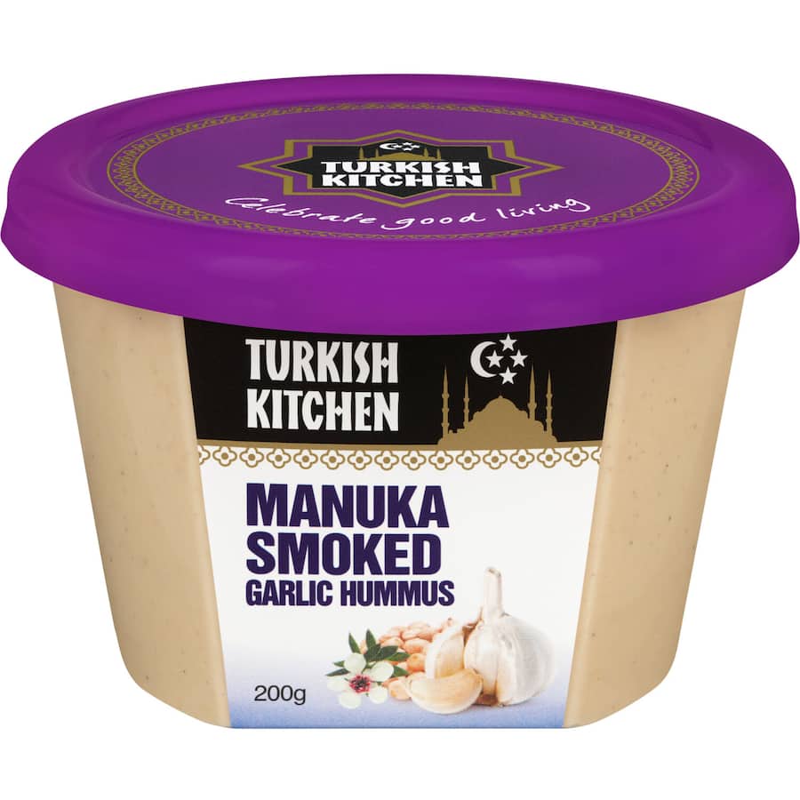 Turkish Kitchen Hummus Smoked Manuka Garlic