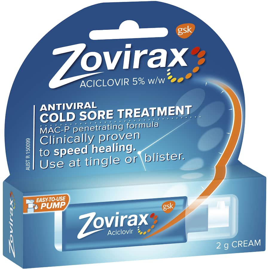 Zovirax Cold Sore Treatment Cream