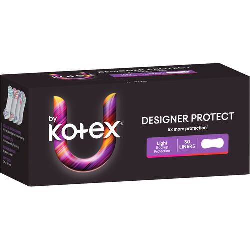 U By Kotex Designer Panty Liners Protection