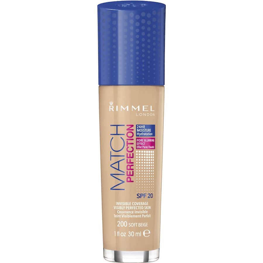 Rimmel Match Perfection Foundation Soft Beige 200