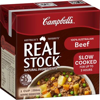 campbells real stock beef stock liquid